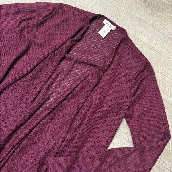 •MUDD• BURGUNDY CARDIGAN - Image 2