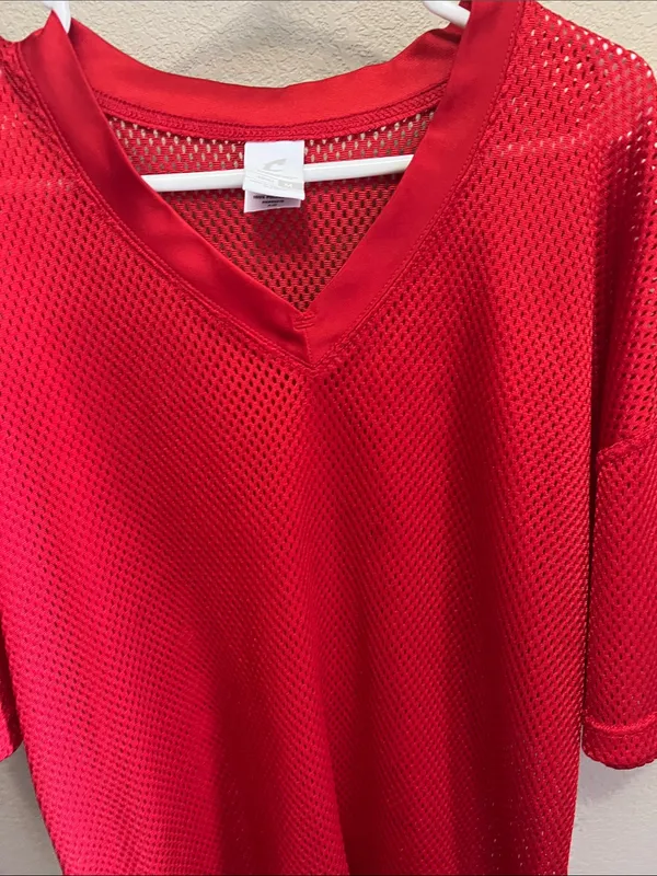 Women's Red Mesh V - Image 6