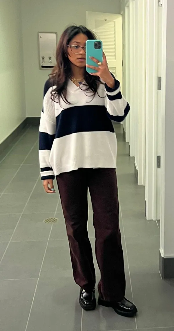 ZARA Brown High Rise Jeans - Image 4