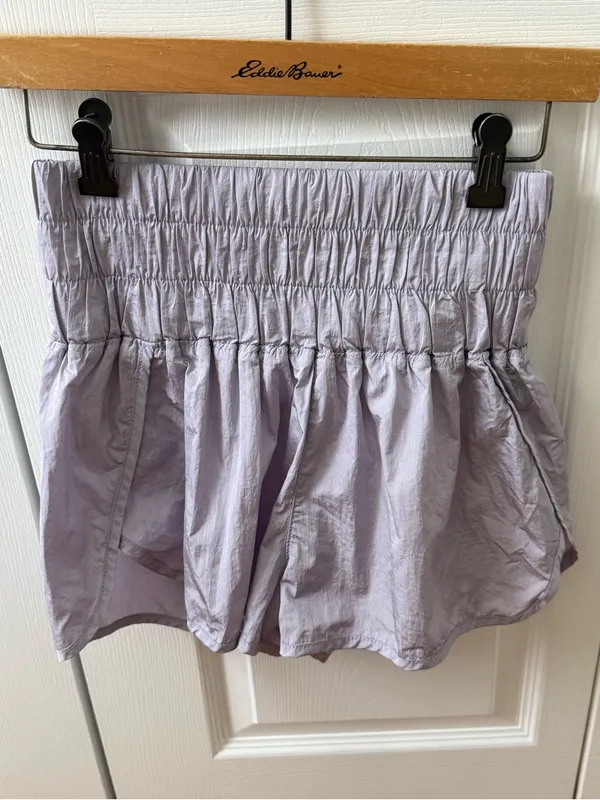 Free People The Way Home Shorts in Lavender - Image 2