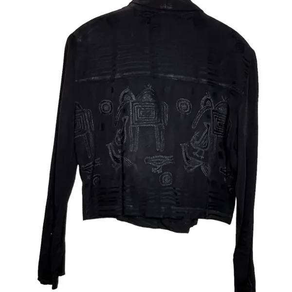 Vintage Signet Sportswear Black Jacket‎ - Image 4