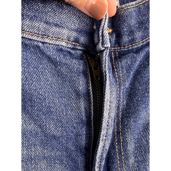 Abercrombie & Fitch The '90s Straight Ultra High Rise Jeans Size 29 8R Blue Dist - Image 5