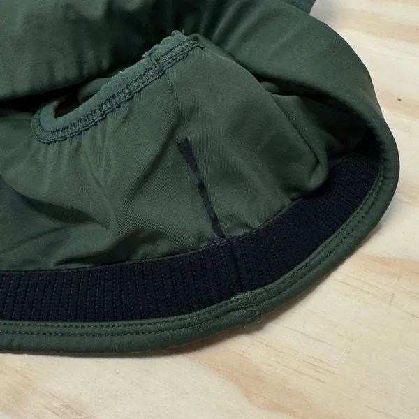 AARMY Racerback Sports Bra Small Logo Activewear‎ Workout Top Olive Green - Image 7