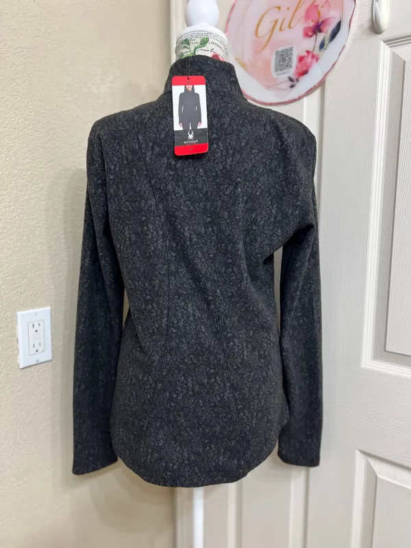 Spyder Active  charcoal half-zip size M - Image 4