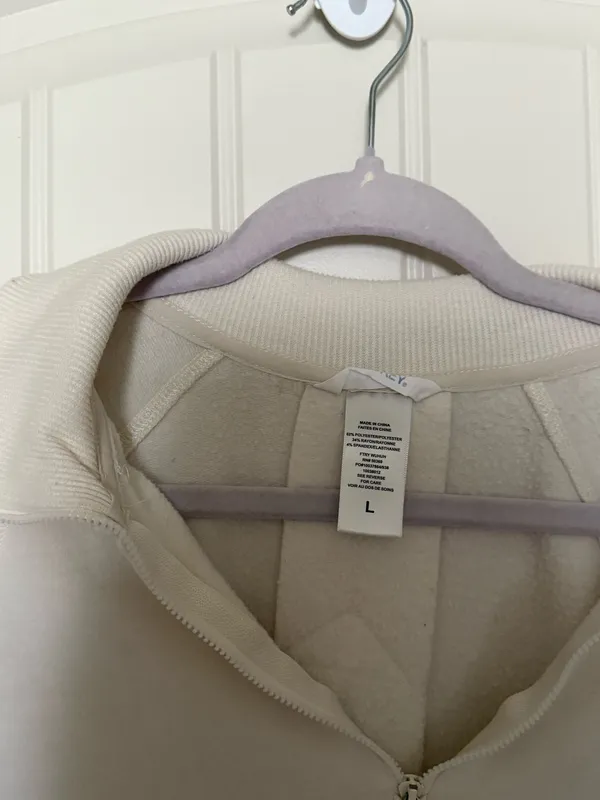 Cream Quarter-Zip Aerie Pullover - Image 4
