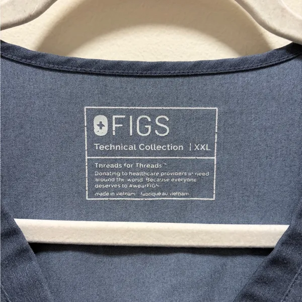 Figs Catarina graphite One pocket top XXL - Image 2