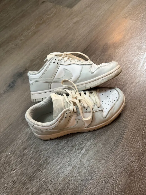 Nike Dunk Low Triple White 2021 Women’s Sneaker - Image 3