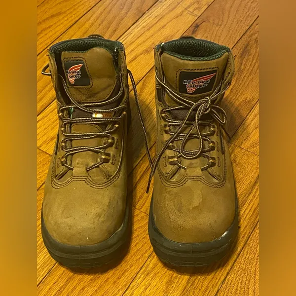 Red Wing Shoes King Toe Tan Women's 5-inch Waterproof‎ Safety Toe Boot Size 6 6B - Image 2