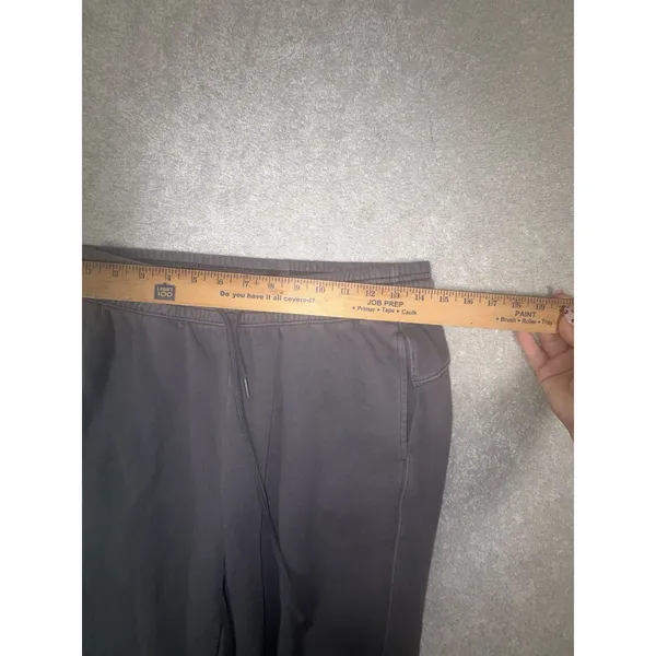 aerie dark gray joggers oversized small - Image 9