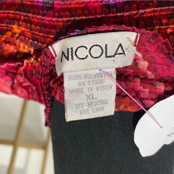 Nicola Vintage Crinkle Tank Top XL - Image 4