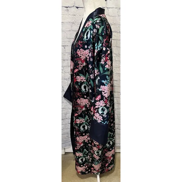 Target Women's Netflix Bridgerton Satin Long Robe No Belt Size M/L - Image 3