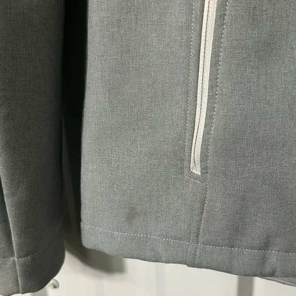 The North Face Windwall Softshell Jacket Gray Women Medium Outdoor Athletic - Image 5