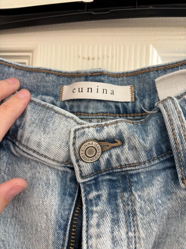 Eunina Jeans Distressed High-Rise - Image 2