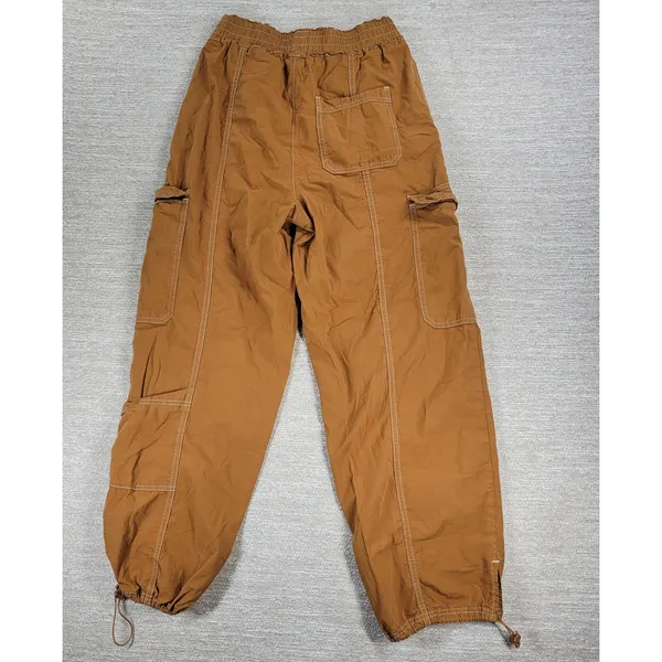 BDG Urban Outfitters Cargo Joggers Size M Brown High Rise Baggy Gorpcore Utility - Image 12