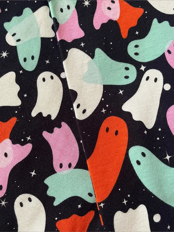 Hanna Andersson “Friendly Ghosties” Halloween organic cotton pajama pants - Image 2