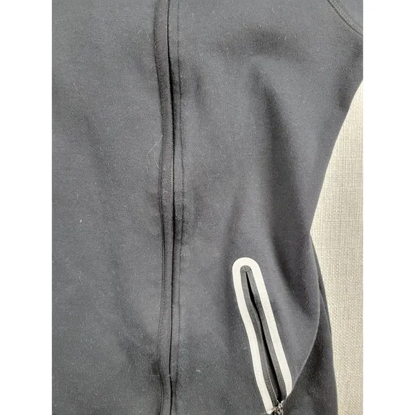 Kyodan Women's Jacket M Black Long Sleeve Hoodie Sports Activewear Zip Pockets - Image 9
