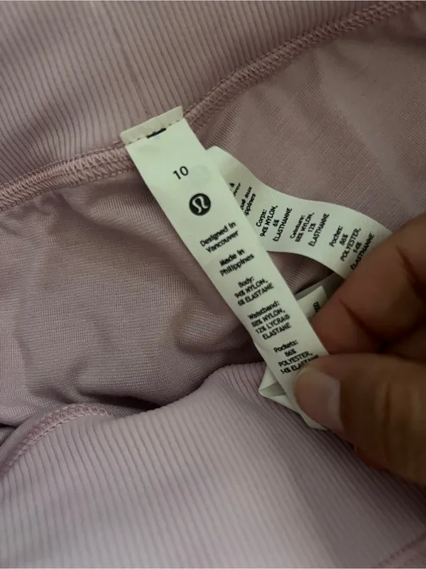Lululemon Dance Studio Mid Rise Full Length Light Pink Jogger Pants - Image 9