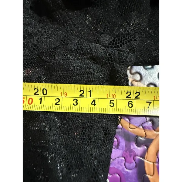 Delicates Black Lace top‎ Size Xl - Image 6