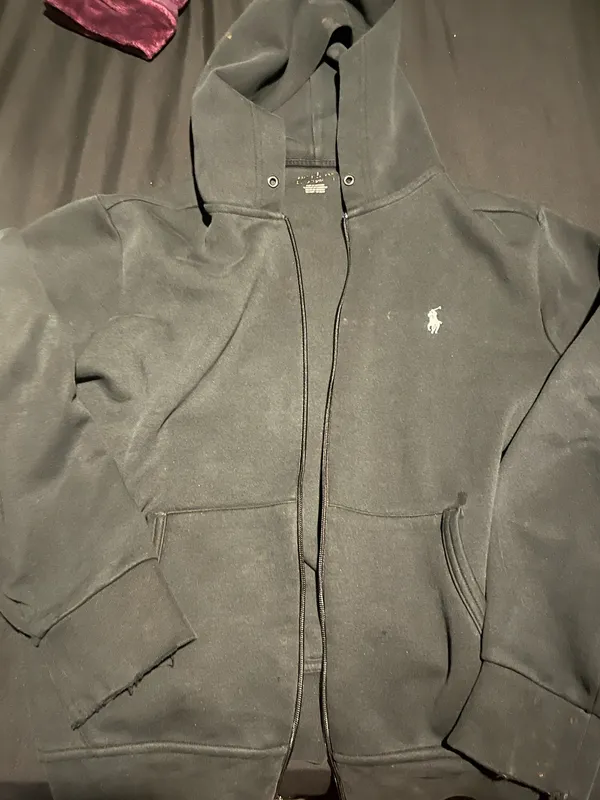 Black Polo Ralph Lauren men’s zip up Jacket - Image 5