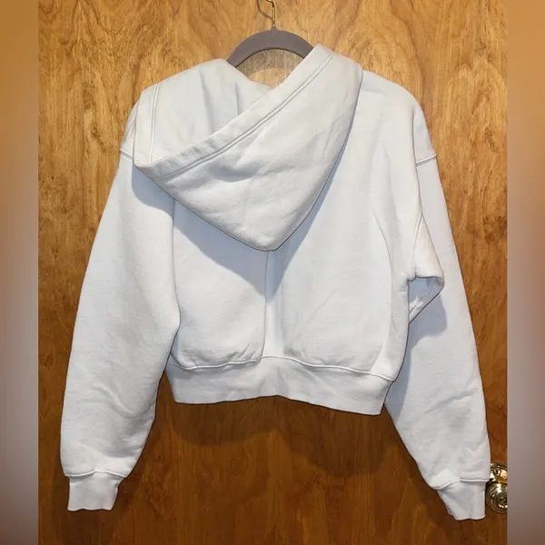 TNA Aritzia Cozy Boyfriend Fleece Cropped Jacket - Image 2