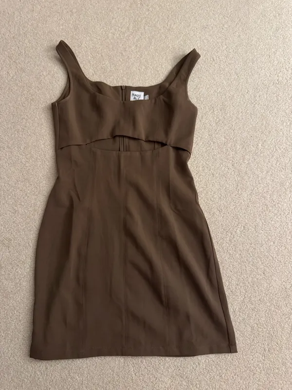 Princess Polly Hudson Mini Dress Brown - Image 2