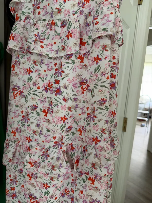 Pink Lily Dress Floral - Image 3