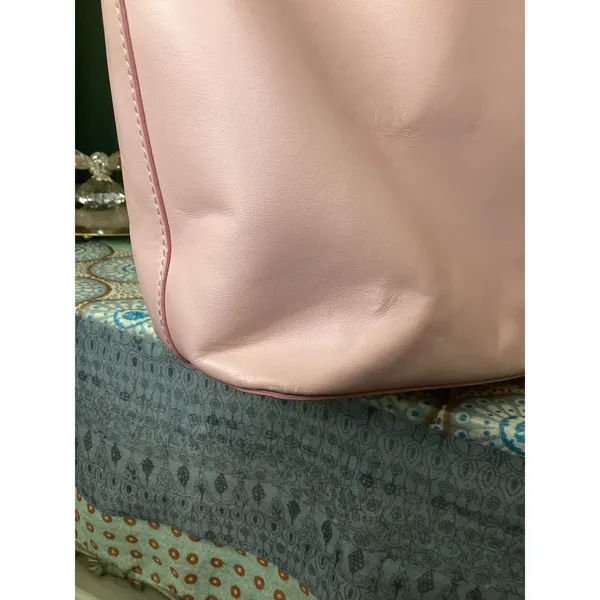 Everlane Day Market Tote Blush Pink Italian Leather‎ Shoulder Bag Handbag Womens - Image 5