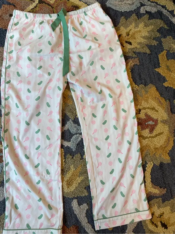Fresh Pickle Pickleball Pajamas - Long Size Large Preppy Comfy Pajama Pants - Image 5