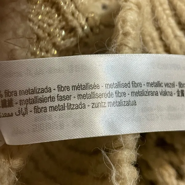 Zara Beige  Knit Sweater - Image 6