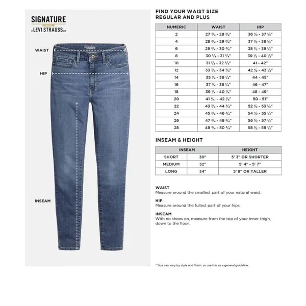 Levi‎ Strauss Women's Junior Jeans NWT Size 6 - Image 4