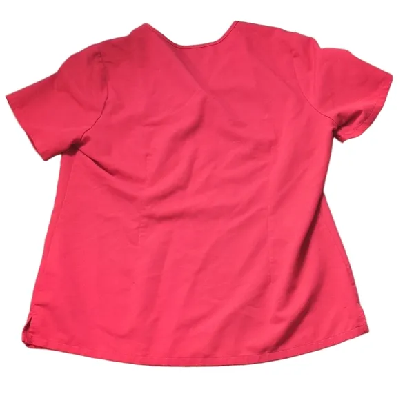 Figs Pop Red Limited Edition Catarina Scrub Top Size Large - Image 6