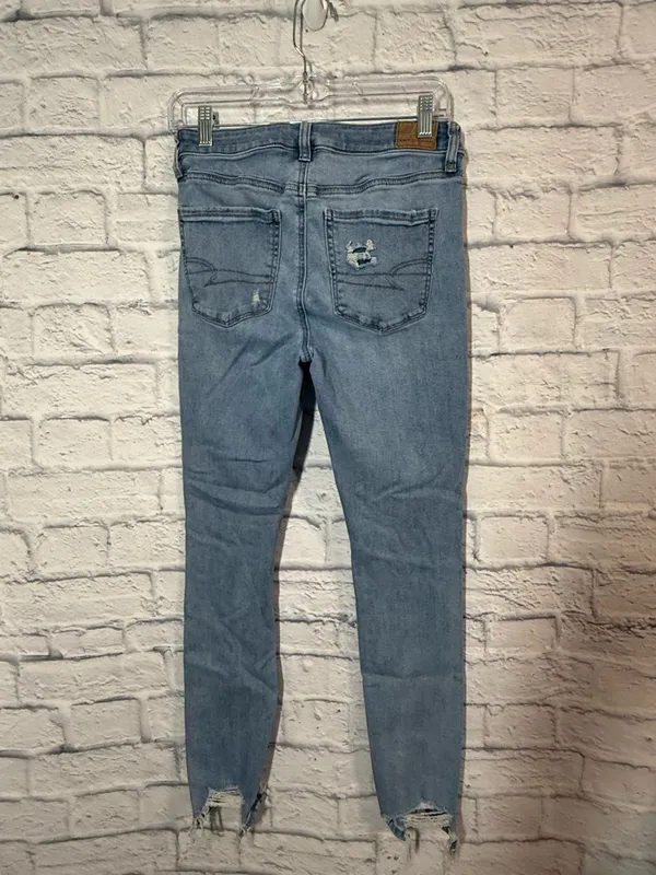 American Eagle Outfitters Women’s Distressed High Rise Jegging, 8 - Image 2