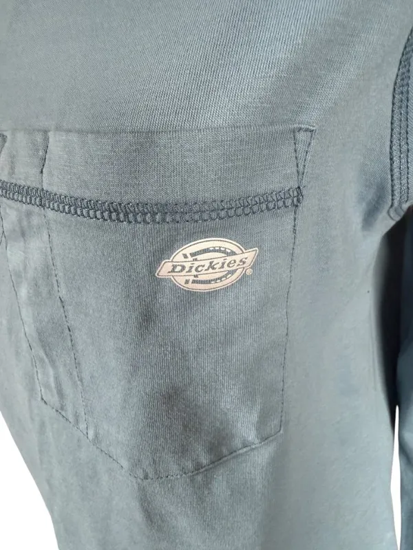 Dickies Performance Cooling Temp I.Q. light blue long sleeve hooded shirt Small - Image 6