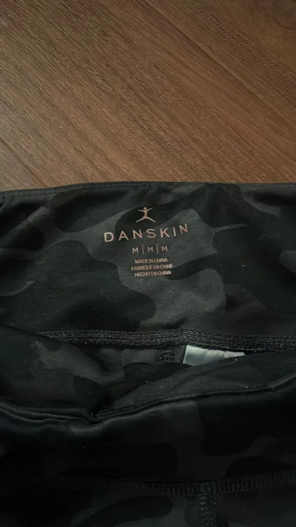 Danskin Leggings Camo Black - Image 2