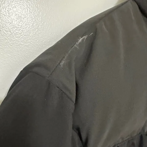 Fabletics | Women's Black / Coal Full Zip Quilted Puffer Jacket, Size XS - Image 7