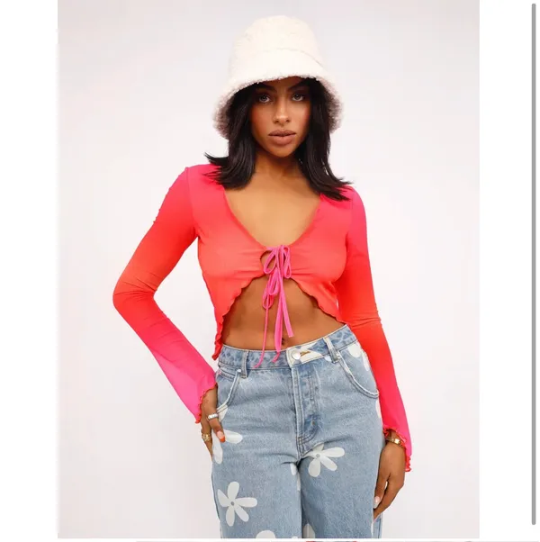 Tiger Mist Floral Jeans - Image 6