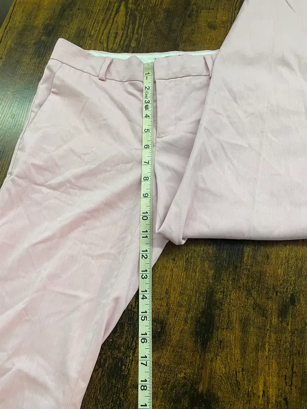 Banana Republic Pink Cutaway SingleButton Blazer SZ 4P & Dress Pants SZ 0 - Image 14