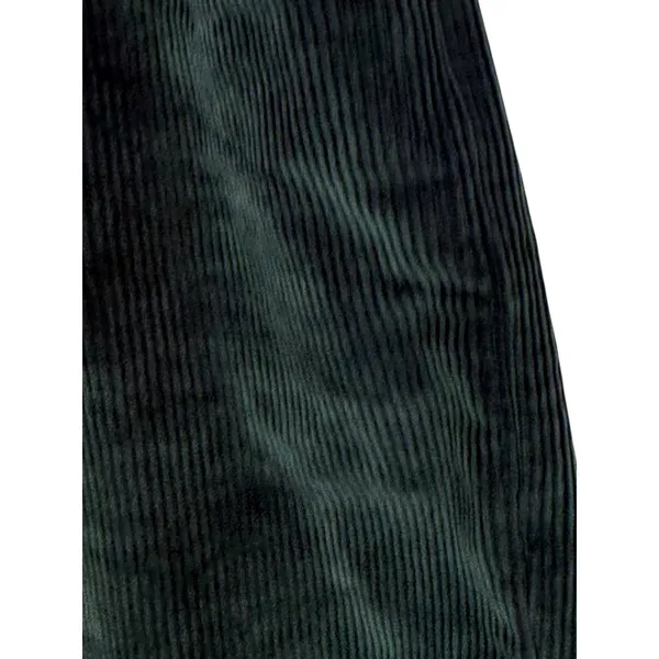 Lauren Ralph Lauren Womens Green Corduroy Straight Leg High Rise Pants Size 14W - Image 7