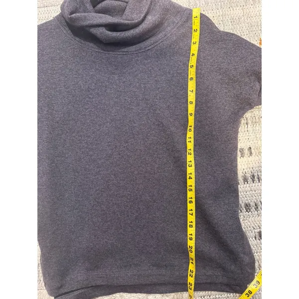 Arcteryx Laina Cowl Neck Pullover Sweater Charcoal Grey Womens Size Small - Image 5