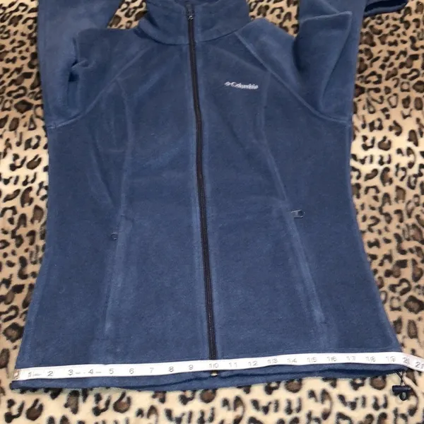 GUC COLUMBIA Jacket Women’s Benton Springs™ Full Zip Fleece Jacket Navy Size S - Image 15