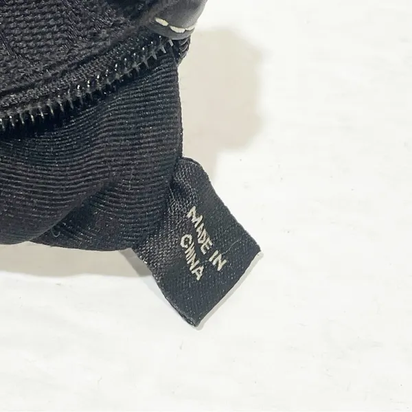 Coach Signature Contrast‎ Trim Wristlet Pouch Clutch Black - Image 5