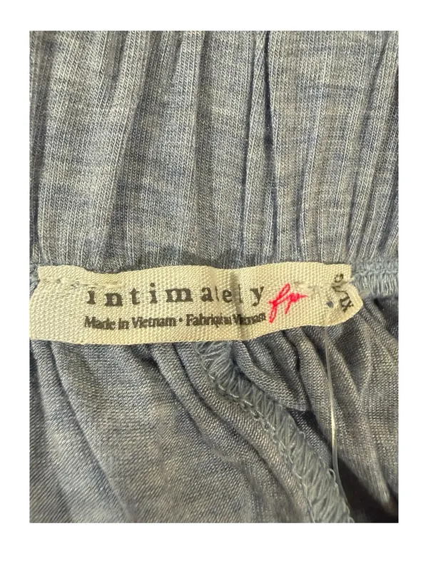 Free People Intimately Dream State Lounge Shorts XL Soft Chambray Blue NWT - Image 7