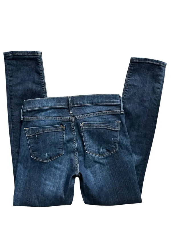 Express super skinny mid rise dark wash jeans - Image 4
