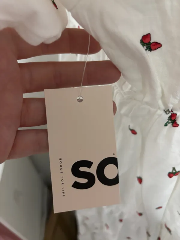 Strawberry printed dress - Image 6
