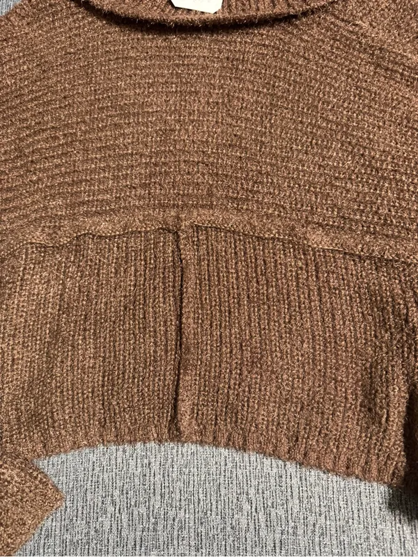 Altar’d State Women’s Cropped Turtleneck Sweater - Image 4