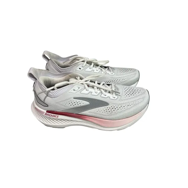 Brooks Glycerin GTS 23 Women’s 10 B White Harbor Mist Running Shoes 1204921B133 - Image 5