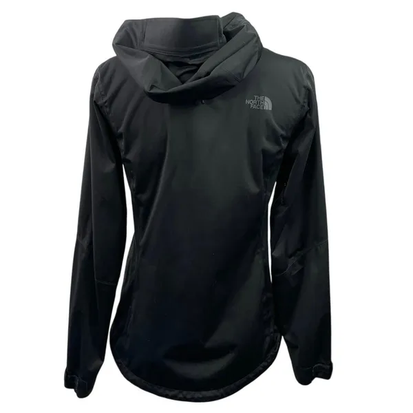 The North Face Hikesteller Women Black Waterproof Hooded Parka Shell Jacket Sz S - Image 3