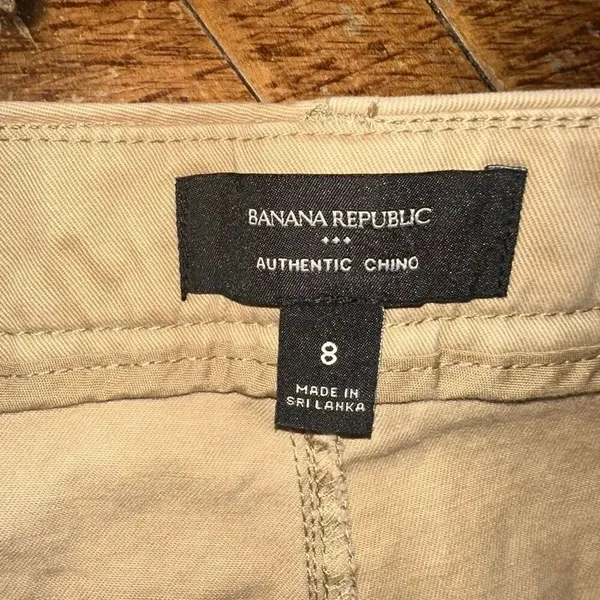 Banana Republic wide leg chino 8 business casual minimalist slacks - Image 2
