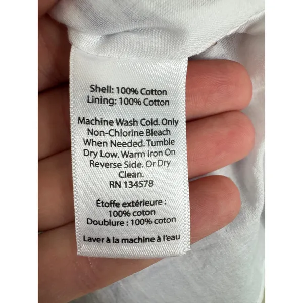 Vineyard Vines Women Blue White Striped Embroidered Hem Cotton Mini Skirt Size 8 - Image 8