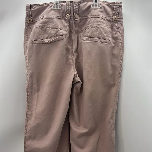 Sundance size 12 mauve cropped wide leg pants - Image 3